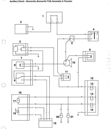 2013 Triumph Scrambler Wiring Diagram