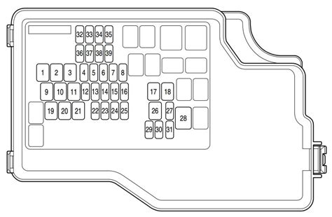 2013 mazda 3 fuse box diagram 