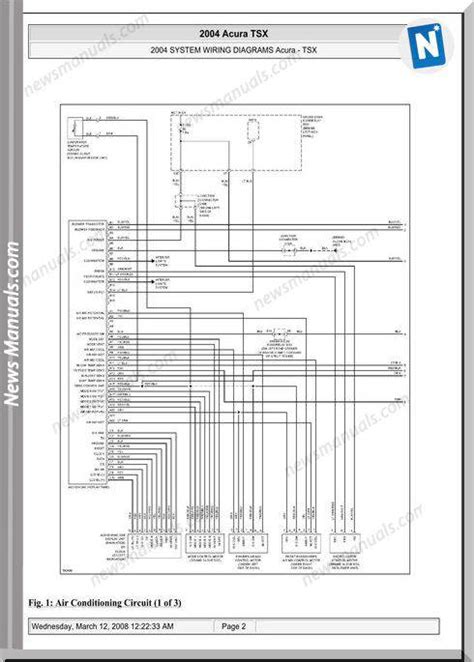 2014 Acura TSX Manual and Wiring Diagram