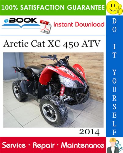 2014 Arctic Cat Xc450 Atv Complete Service Manual