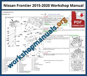 2014 Frontier D23 Service And Repair Manual