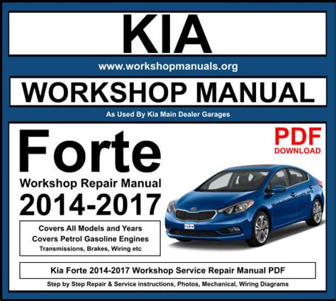 2014 Kia Forte Workshop Repair Service Manual Best Download