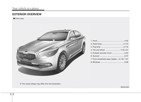 2014 Kia Quoris Manual and Wiring Diagram