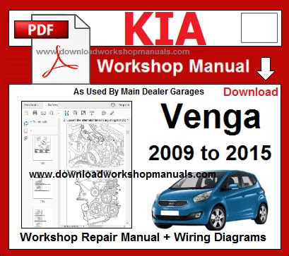 2014 Kia Venga Betriebsanleitung German Manual and Wiring Diagram