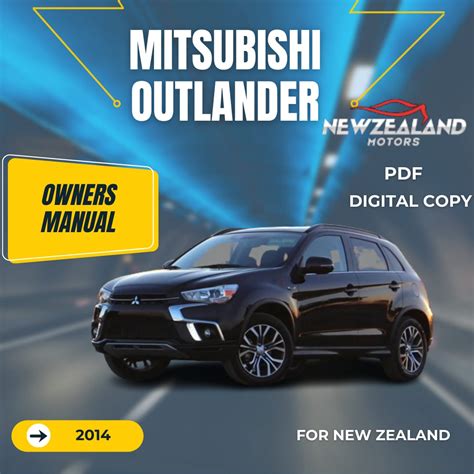 2014 Mitsubishi Outlander Owner S Handbook Manual and Wiring Diagram