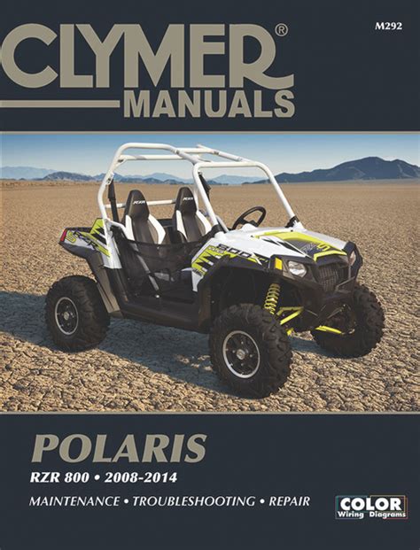 2014 Polaris Rzr 800 Service Manual