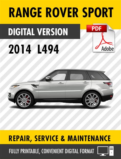 2014 Range Rover Sport Owners Manual