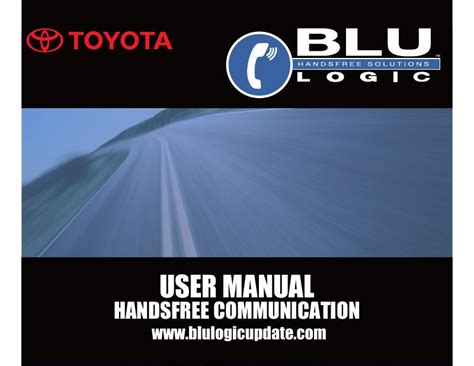 2014 Toyota Rav4 2010 2008 2013 2008 Sienna Hands Free Blu Logic Tri Lingual Manual and Wiring Diagram