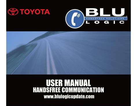 2014 Toyota Yaris 2008 2008 2013 2008 Sienna Hands Free Blu Logic Tri Lingual Manual and Wiring Diagram