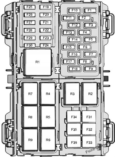 2014 ford fiesta fuse box schematic 