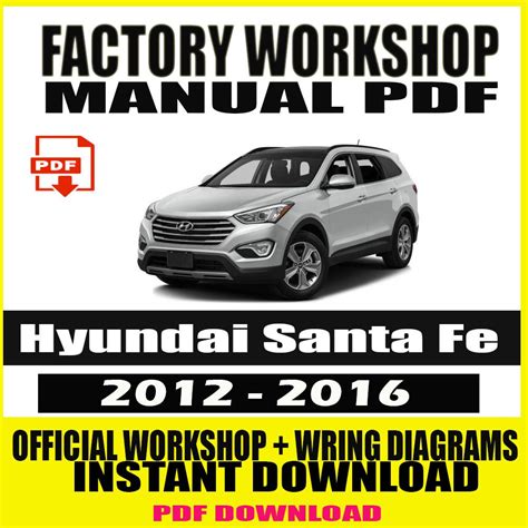 2015 Hyundai Santa FE DM 3 A Korean Manual and Wiring Diagram