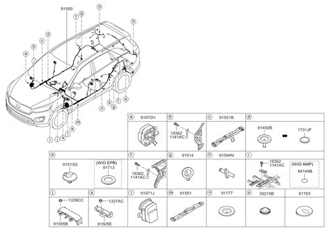 2015 Kia Sorento Wiring Harness