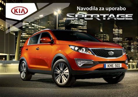 2015 Kia Sportage Prirocnik ZA Lastnika Slovenian Manual and Wiring Diagram