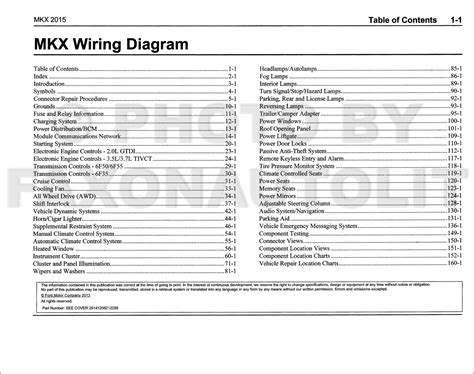 2015 Lincoln Mkx Manual and Wiring Diagram