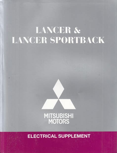 2015 Mitsubishi Full Line Manual and Wiring Diagram
