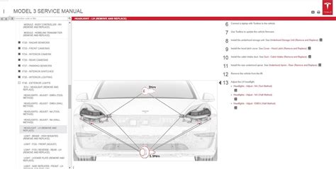 2015 Tesla Model S Japanese Manual and Wiring Diagram