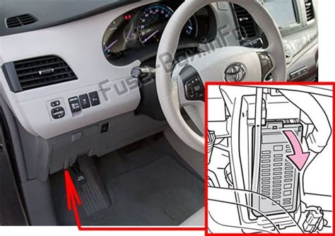 2015 toyota sienna fuse diagram 