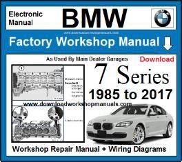 2016 BMW 7 Series Manual and Wiring Diagram