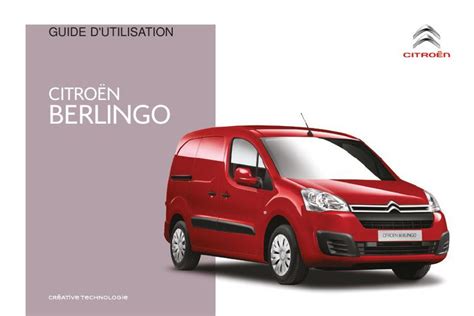 2016 Citron Berlingo Multispace Manuel DU Proprietaire French Manual and Wiring Diagram