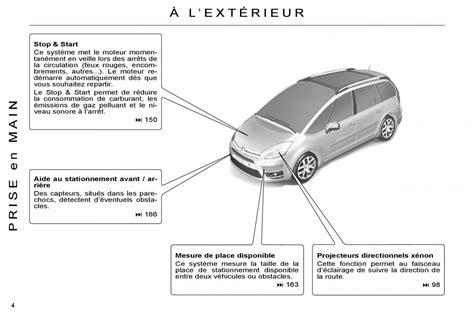 2016 Citron C4 Picasso Manuel DU Proprietaire French Manual and Wiring Diagram