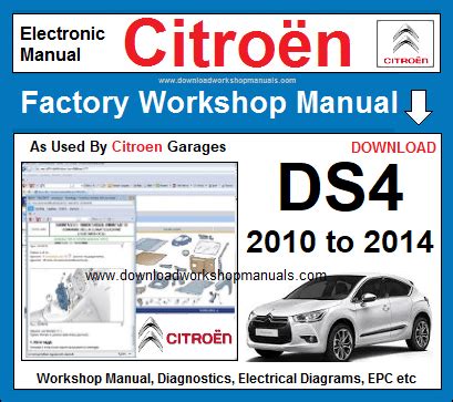 2016 Citron Ds4 Rhd UK Australia Manual and Wiring Diagram