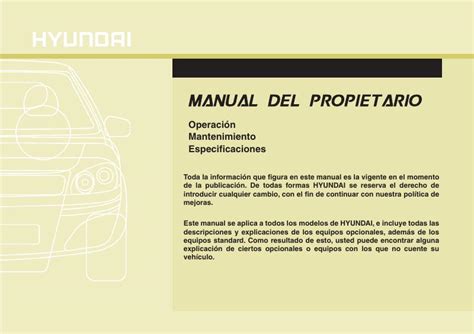 2016 Hyundai Veloster Manual Del Propietario Spanish Manual and Wiring Diagram