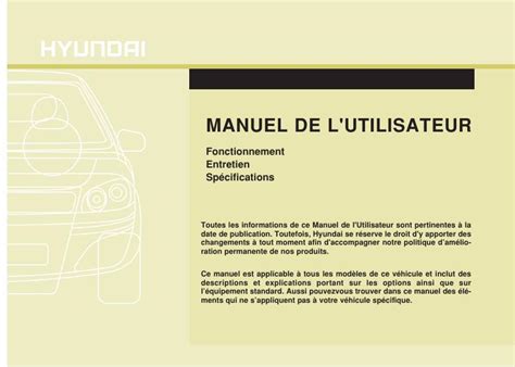 2016 Hyundai Veloster Manuel DU Proprietaire French Manual and Wiring Diagram