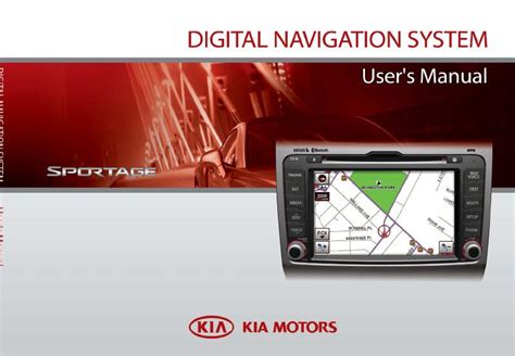 2016 Kia Sportage Digital Navigation System User S Manual Manual and Wiring Diagram