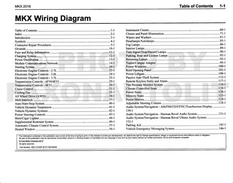 2016 Lincoln Mkx Manual and Wiring Diagram