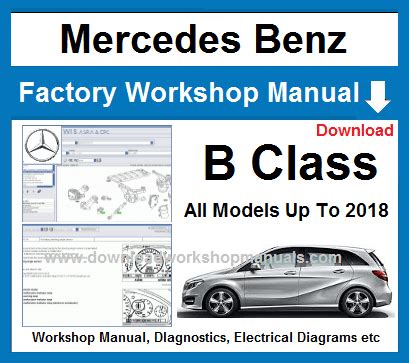 2016 Mercedes B Class Manual and Wiring Diagram