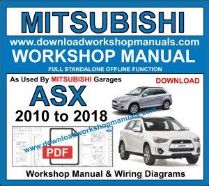 2016 Mitsubishi Asx Manual and Wiring Diagram