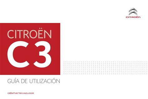 2017 Citron C3 Manual Del Propietario Spanish Manual and Wiring Diagram