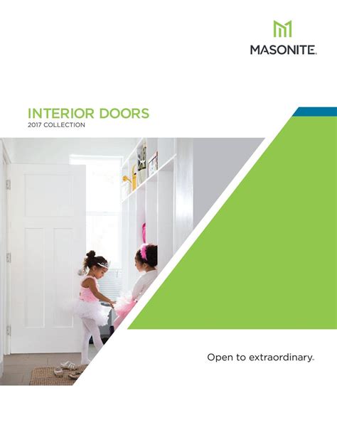 2017 Collection Masonite Interior Door Catalog