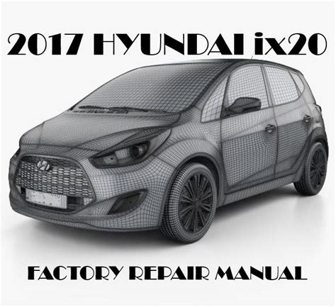 2017 Hyundai Ix20 Manual Del Propietario Spanish Manual and Wiring Diagram