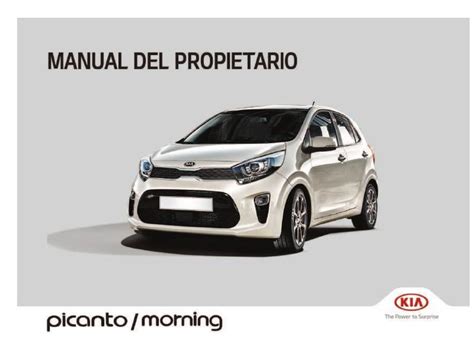 2017 Kia Picanto Manual Del Propietario Spanish Manual and Wiring Diagram