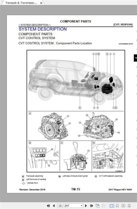 2017 Nissan Rogue Hibrid Manual and Wiring Diagram