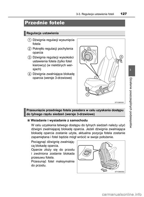 2017 Toyota Aygo Instrukcja Obslugi Polish Manual and Wiring Diagram