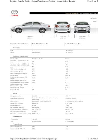 2017 Toyota Corolla Manual Del Propietario Spanish Manual and Wiring Diagram