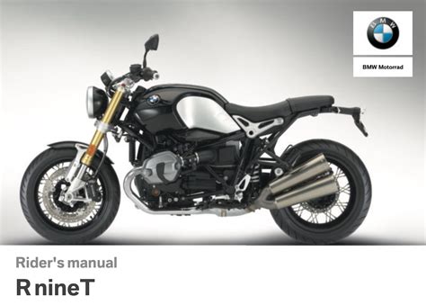 2018 BMW R Ninet Racer Manual and Wiring Diagram