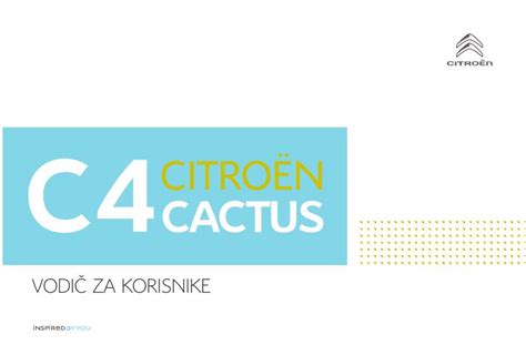 2018 Citron E Mehari Vodic ZA Korisnike Croatian Manual and Wiring Diagram