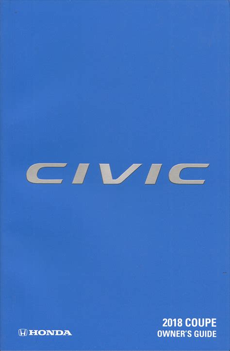2018 Honda Civic Coupe 2 Door Manual and Wiring Diagram
