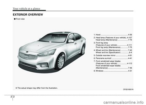 2018 Kia Cadenza Features Functions Guide Manual and Wiring Diagram