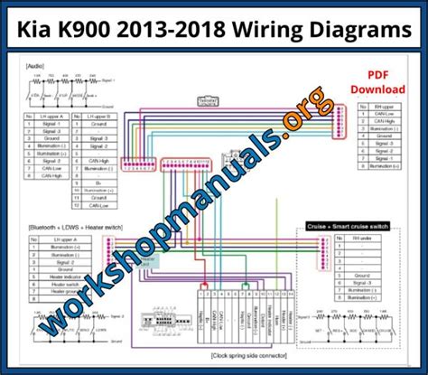 2018 Kia K900 Manual and Wiring Diagram