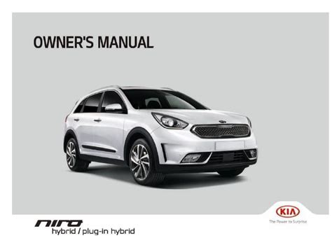 2018 Kia Niro Manual Del Propietario Spanish Manual and Wiring Diagram