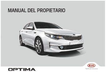 2018 Kia Optima Hybrid Manual Del Propietario Spanish Manual and Wiring Diagram