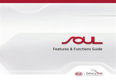 2018 Kia Soul Features Functions Guide Manual and Wiring Diagram