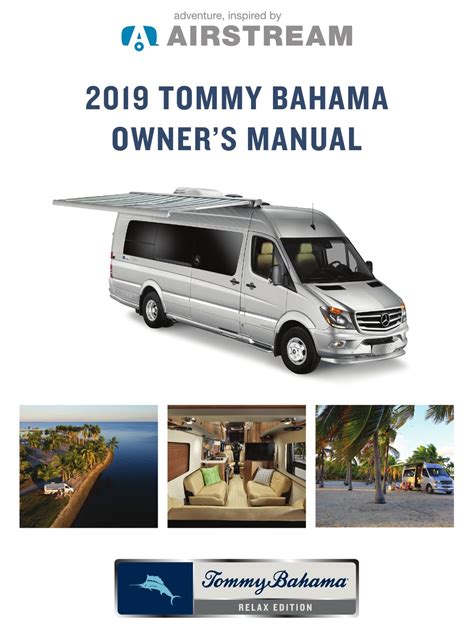 2019 Airstream Tommy Bahama Manual and Wiring Diagram