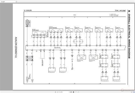 2019 Toyota Avalon Hybrid Manual and Wiring Diagram