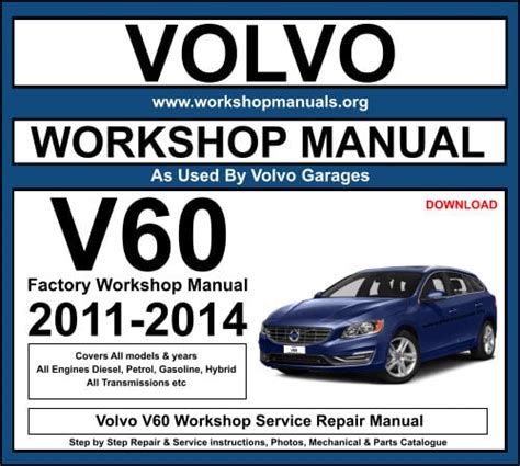 2020 Volvo V60 Twin Engine Manual and Wiring Diagram