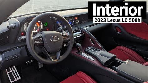 2023 Lexus LC 500h Interior